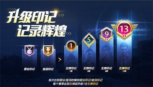 和平精英王牌印记的颜色介绍